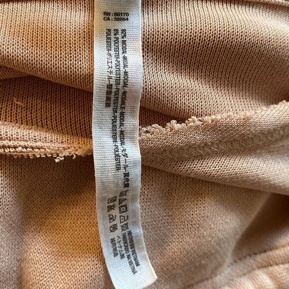 Free People Movement Ojai Crop pink Hoodie Womens Sz S/P excellent pre owned - Picture 8 of 10